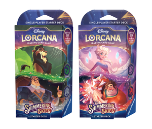 Disney Lorcana Shimmering Skies Starter Deck -Emerald & Steel