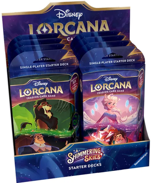 Disney Lorcana Shimmering Skies Starter Deck -Emerald & Steel