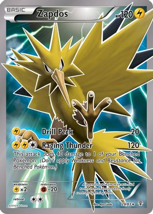 Zapdos (29)/83 Holo Rare Holofoil