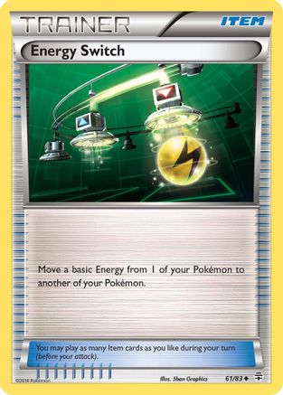 Energy Switch (61)/83 Uncommon Reverse Holofoil