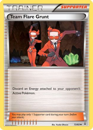 Team Flare Grunt (73)/83 Uncommon