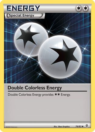 Double Colorless Energy (74)/83 Uncommon