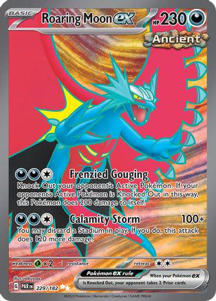 Roaring Moon ex #229 Pokemon Paradox Rift