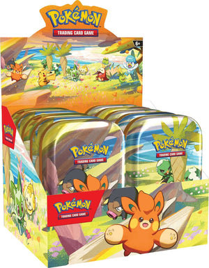 Pokémon Paldea Friends Mini Tin -Fuecoco & Smoliv