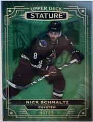 Nick Schmaltz [Green] #47 70/99 2022 Upper Deck Stature