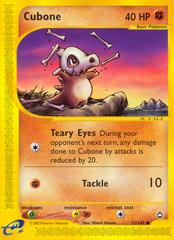 Cubone #72 Pokemon Aquapolis