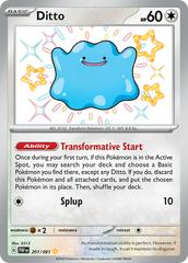 Ditto #201 Pokemon Paldean Fates