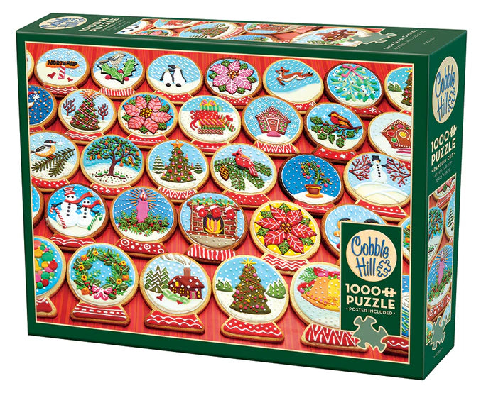 Snow Globe Cookies 1000pc Puzzle