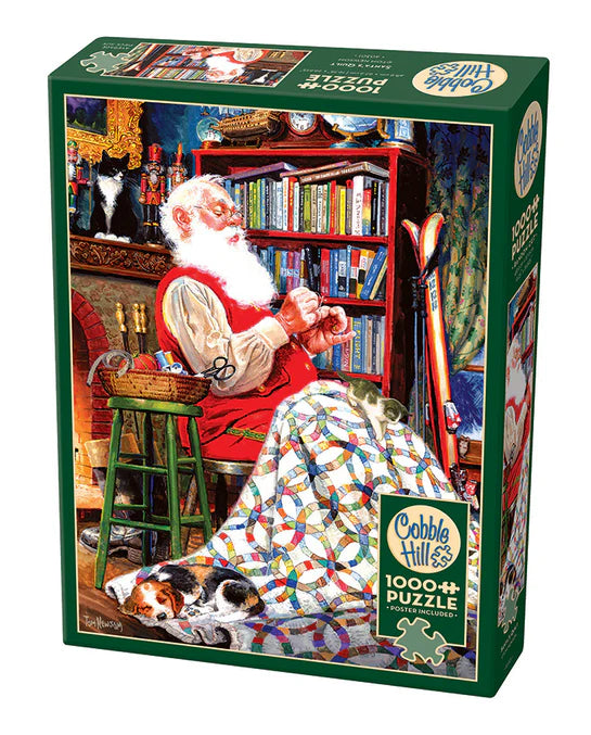 Santa's Quilt 1000pc Puzzle