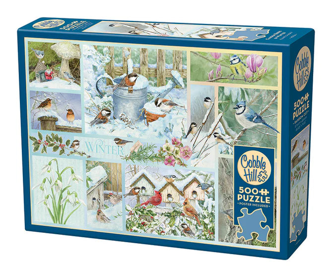 Garden Birds in Winter 500pc Puzzle