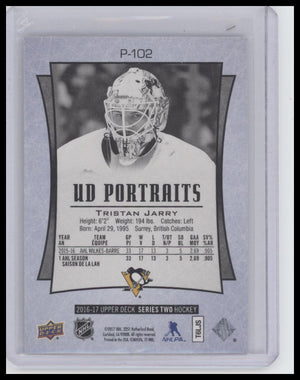 2016-17 Upper Deck #P-102 Tristan Jarry UD Portraits