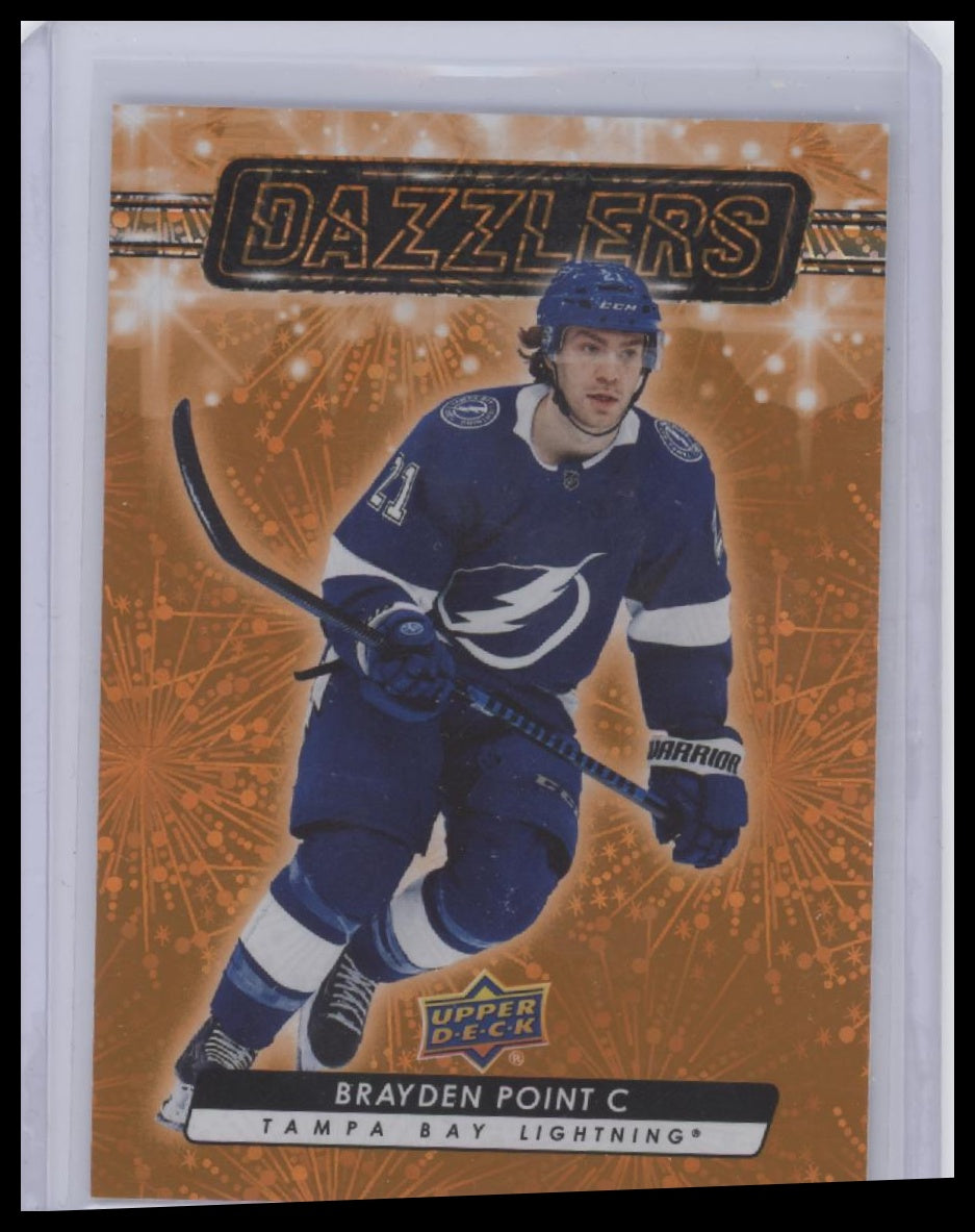 2023-24 Upper Deck #DZ-88 Brayden Point Dazzlers Orange