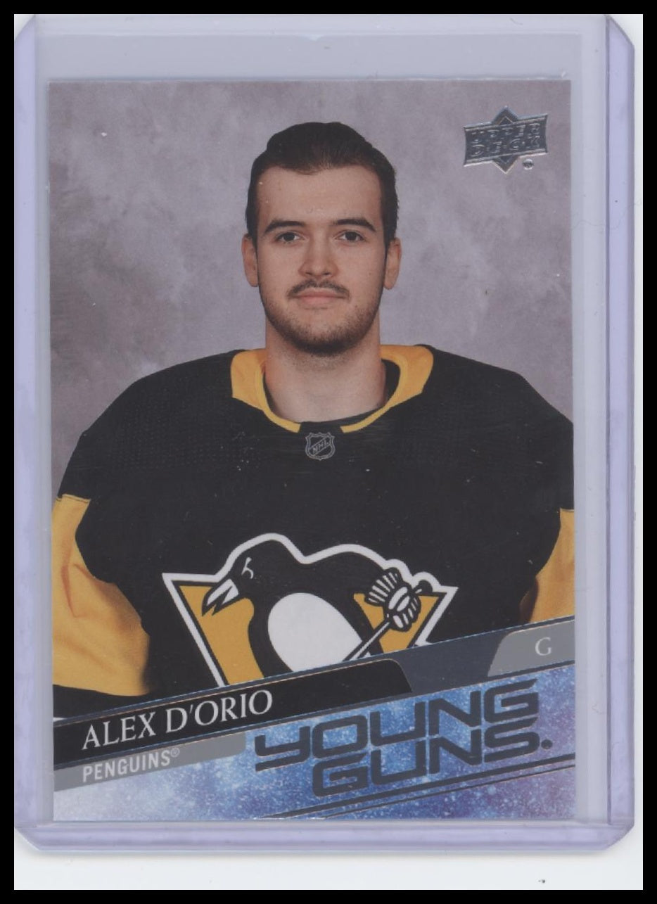 2020-21 Upper Deck #719 Alex D'Orio