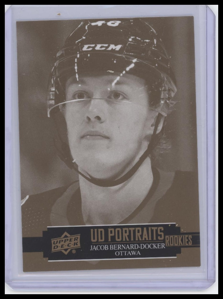 2021-22 Upper Deck #P-35 Jacob Bernard-Docker UD Portraits