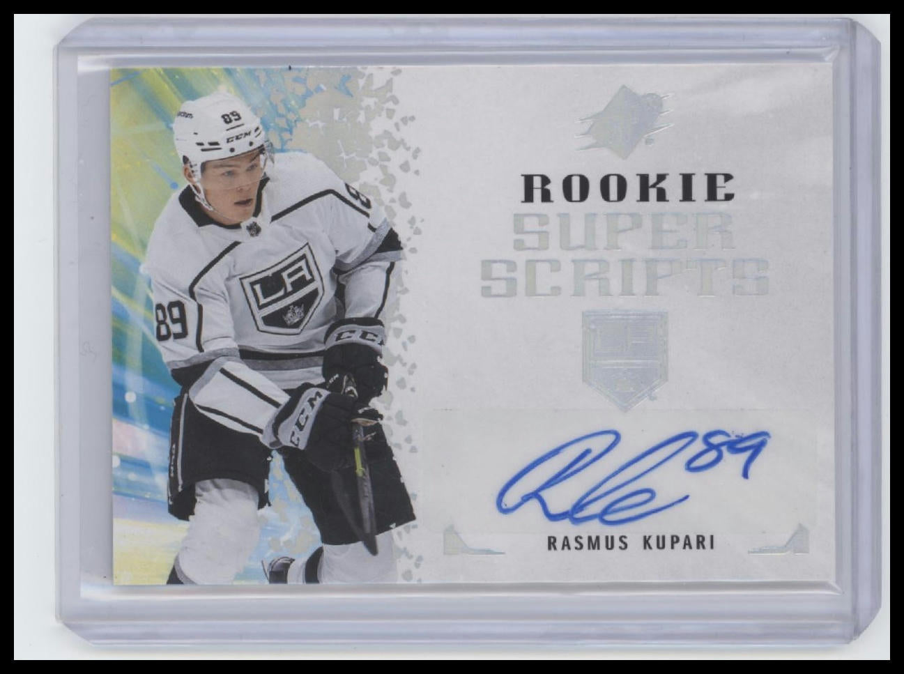 2021-22 SPx #RSS-RK Rasmus Kupari Rookie Superscripts