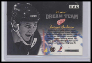 1996-97 Score #11 Sergei Fedorov Dream Team