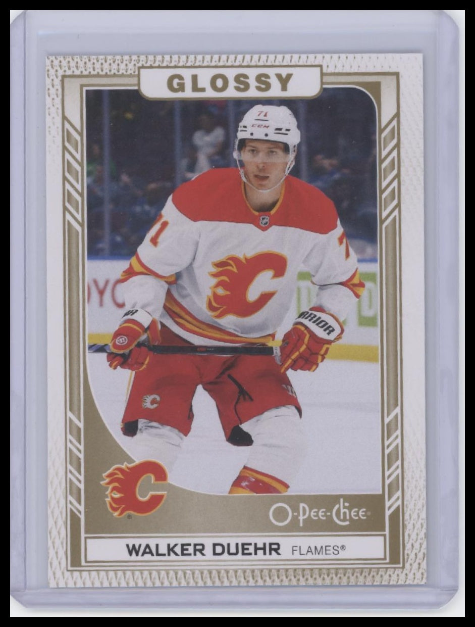 2023-24 Upper Deck #R-27 Walker Duehr O-Pee-Chee Glossy Gold