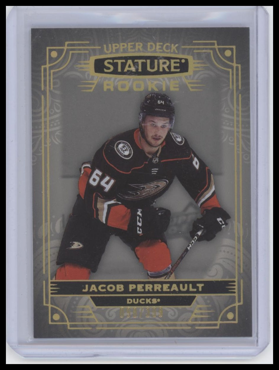 2022-23 Upper Deck Stature #109 Jacob Perreault #/399