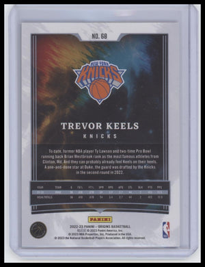 2022-23 Panini Origins #68 Trevor Keels