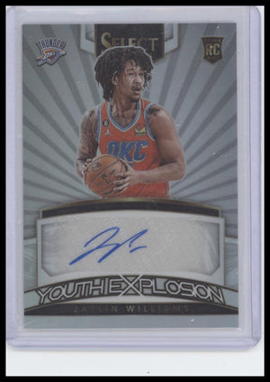 2022-23 Panini Select #YES-JYW Jaylin Williams Youth Explosion Signatures