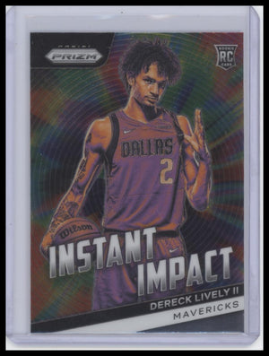 2023-24 Panini Prizm #14 Dereck Lively II Instant Impact