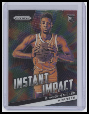 2023-24 Panini Prizm #4 Brandon Miller Instant Impact