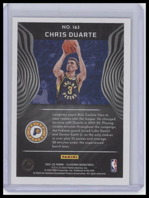 2021-22 Panini Illusions #163 Chris Duarte