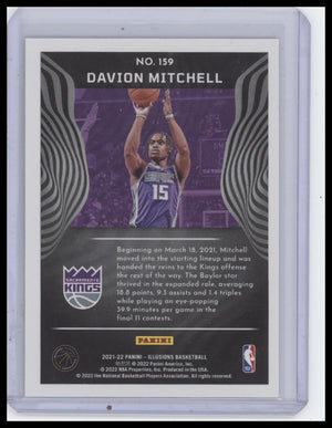 2021-22 Panini Illusions #159 Davion Mitchell