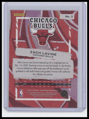 2022-23 Panini Court Kings #3 Zach LaVine