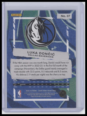 2022-23 Panini Court Kings #37 Luka Doncic