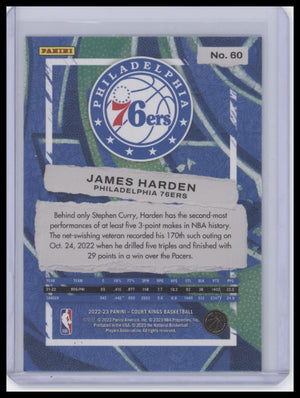 2022-23 Panini Court Kings #60 James Harden