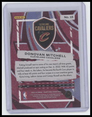 2022-23 Panini Court Kings #15 Donovan Mitchell