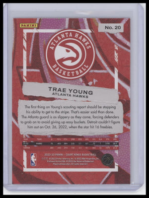 2022-23 Panini Court Kings #20 Trae Young