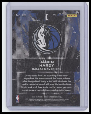 2022-23 Panini Court Kings #89 Jaden Hardy