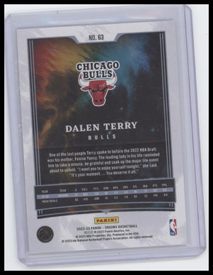 2022-23 Panini Origins #63 Dalen Terry