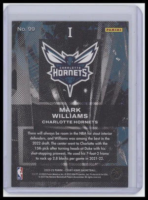 2022-23 Panini Court Kings #99 Mark Williams