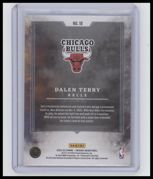 2022-23 Panini Origins #10 Dalen Terry Taking the Leap