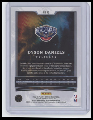 2022-23 Panini Origins #15 Dyson Daniels