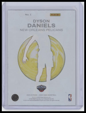 2022-23 Panini Court Kings #1 Dyson Daniels Acetate Rookies