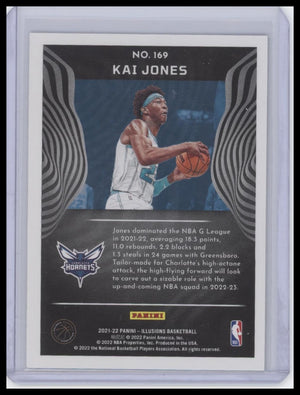 2021-22 Panini Illusions #169 Kai Jones