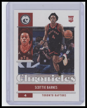 2021-22 Panini Chronicles #47 Scottie Barnes Green