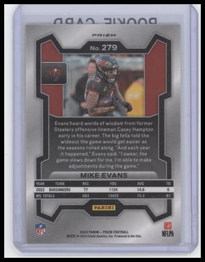 2023 Panini Prizm #279 Mike Evans Lazer