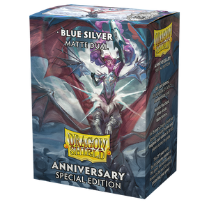 Dragon Shield Sleeves Anniversary Special Edition Blue/Silver