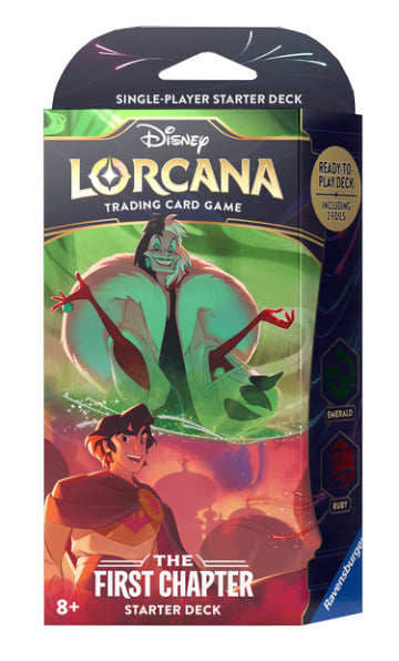 Disney Lorcana Starter Deck - Emerald/Ruby     Limit of 4