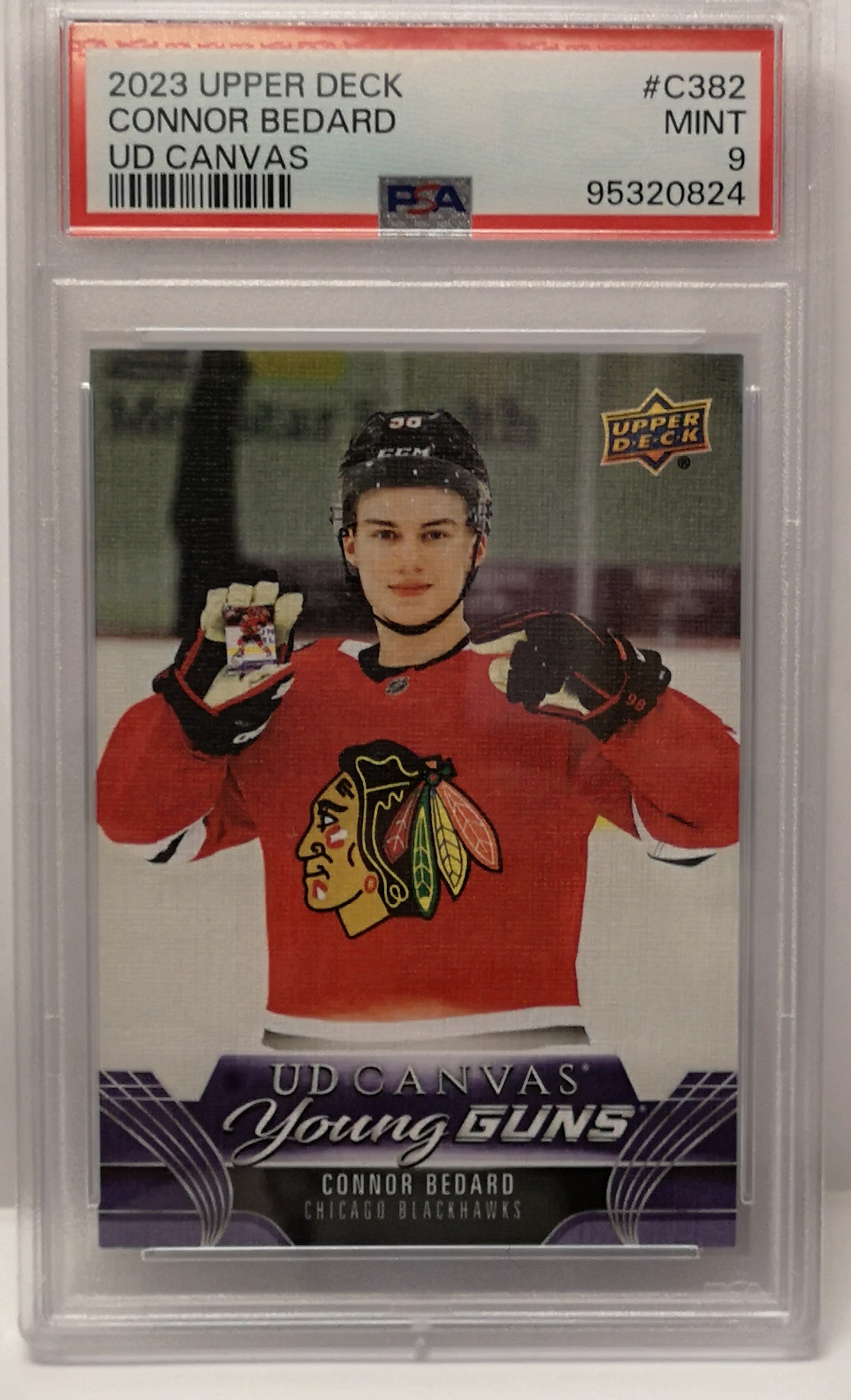 Connor Bedard #C382 2023 Upper Deck UD Canvas