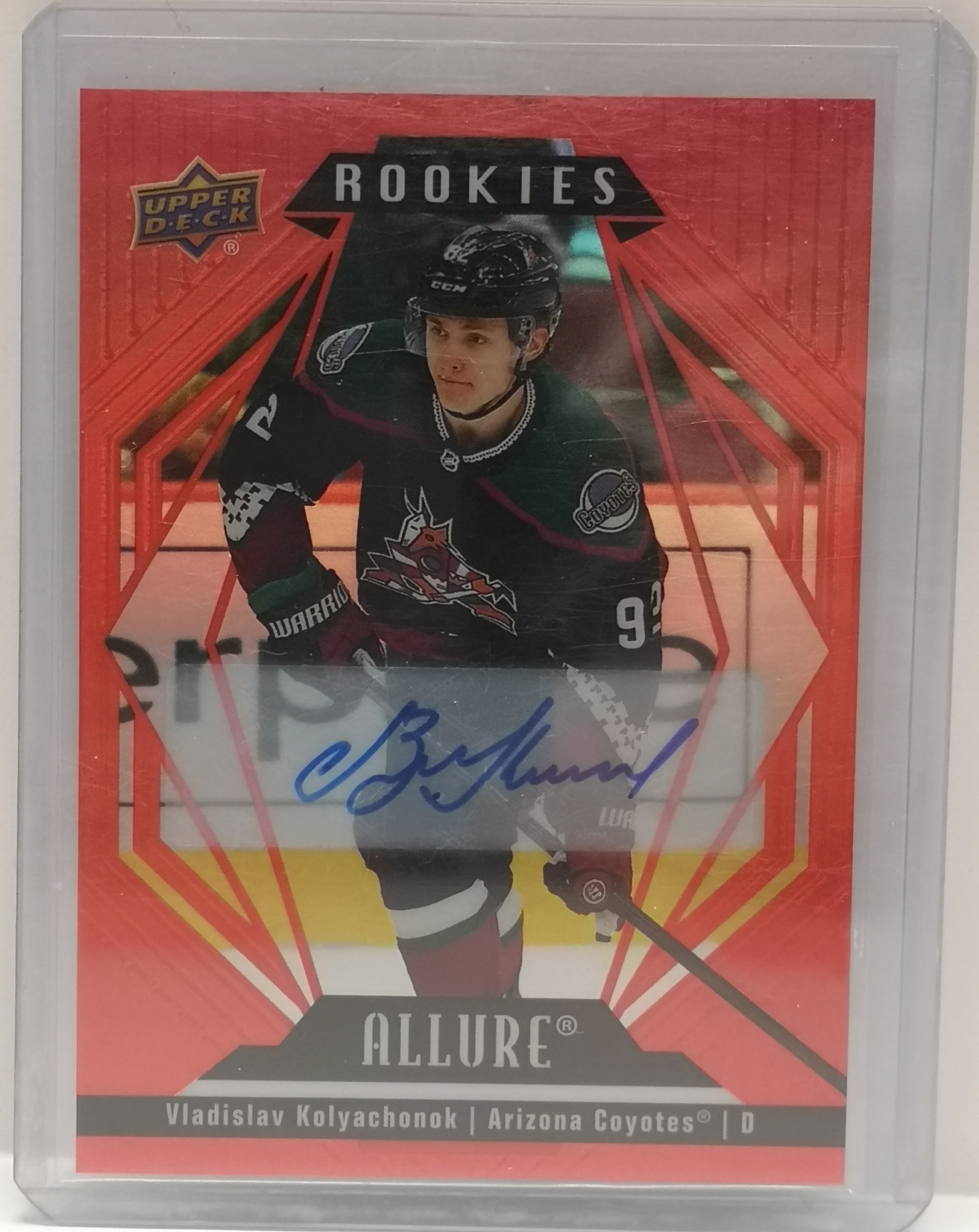 Vladislav Kolyachonok #136 Signed 2022-23 Allure Upper Deck