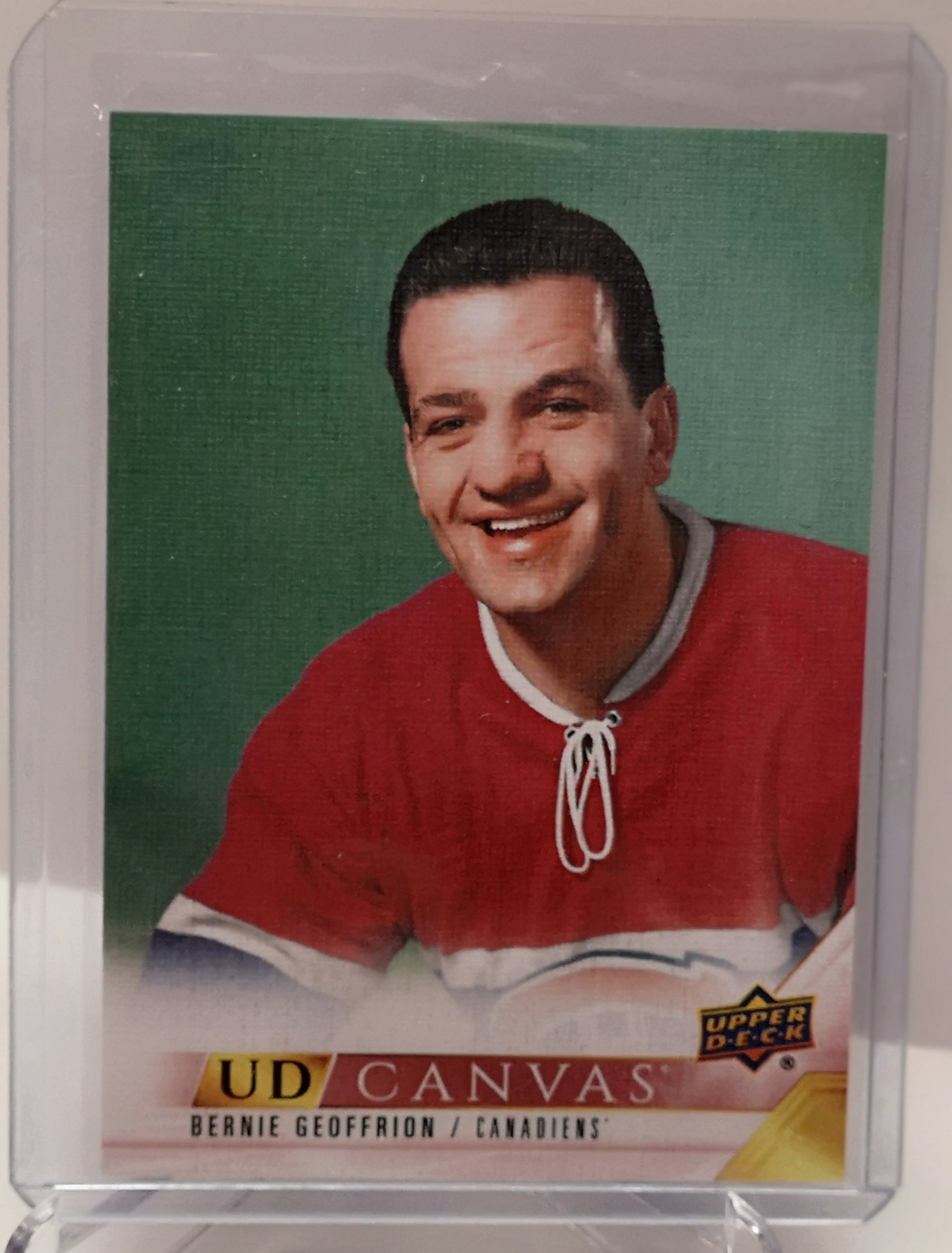 Bernie Geoffrion #C251 2022 Upper Deck UD Canvas