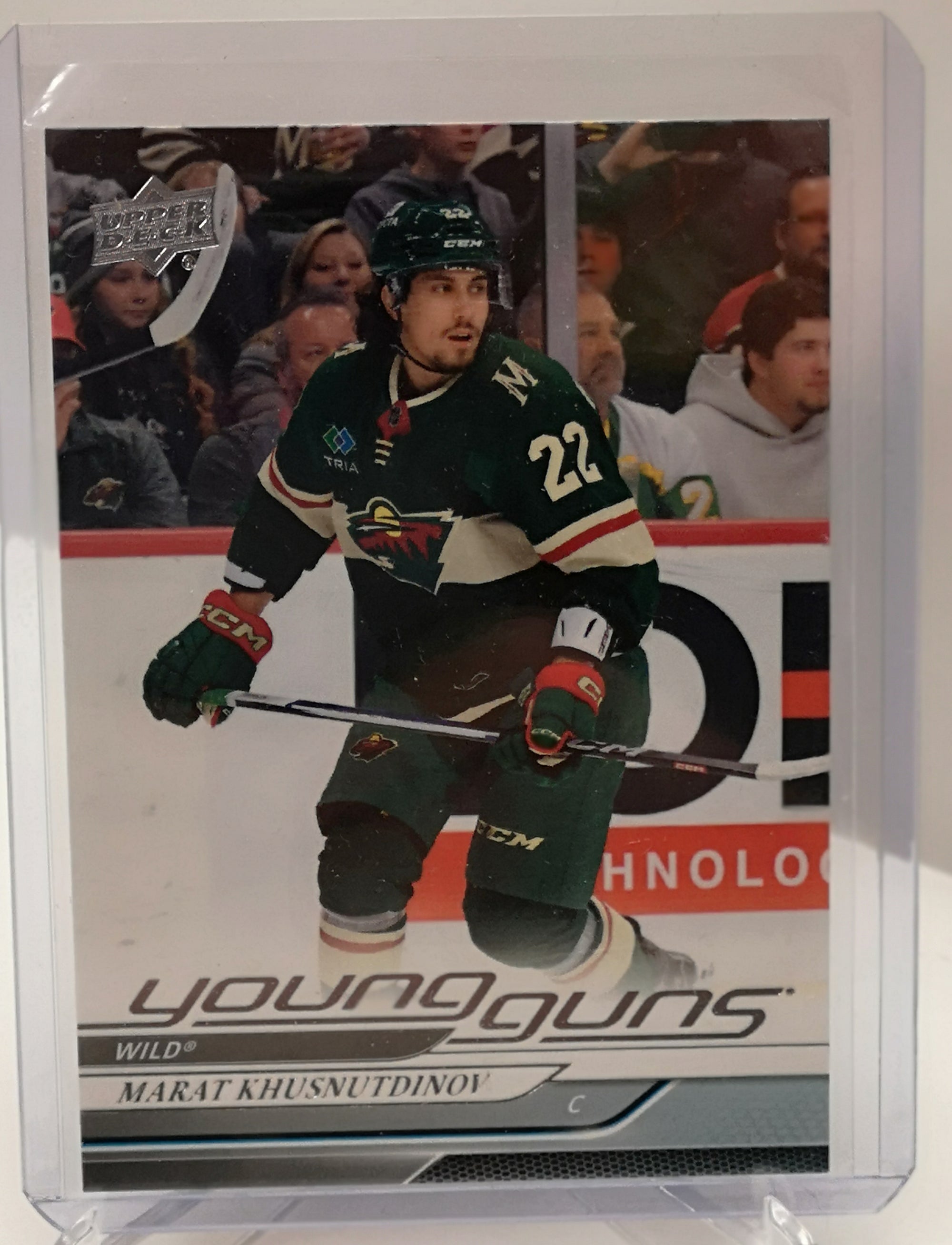 2024-25 Upper Deck Young Guns #243 Marat Khusnutdinov - Minnesota Wild RC