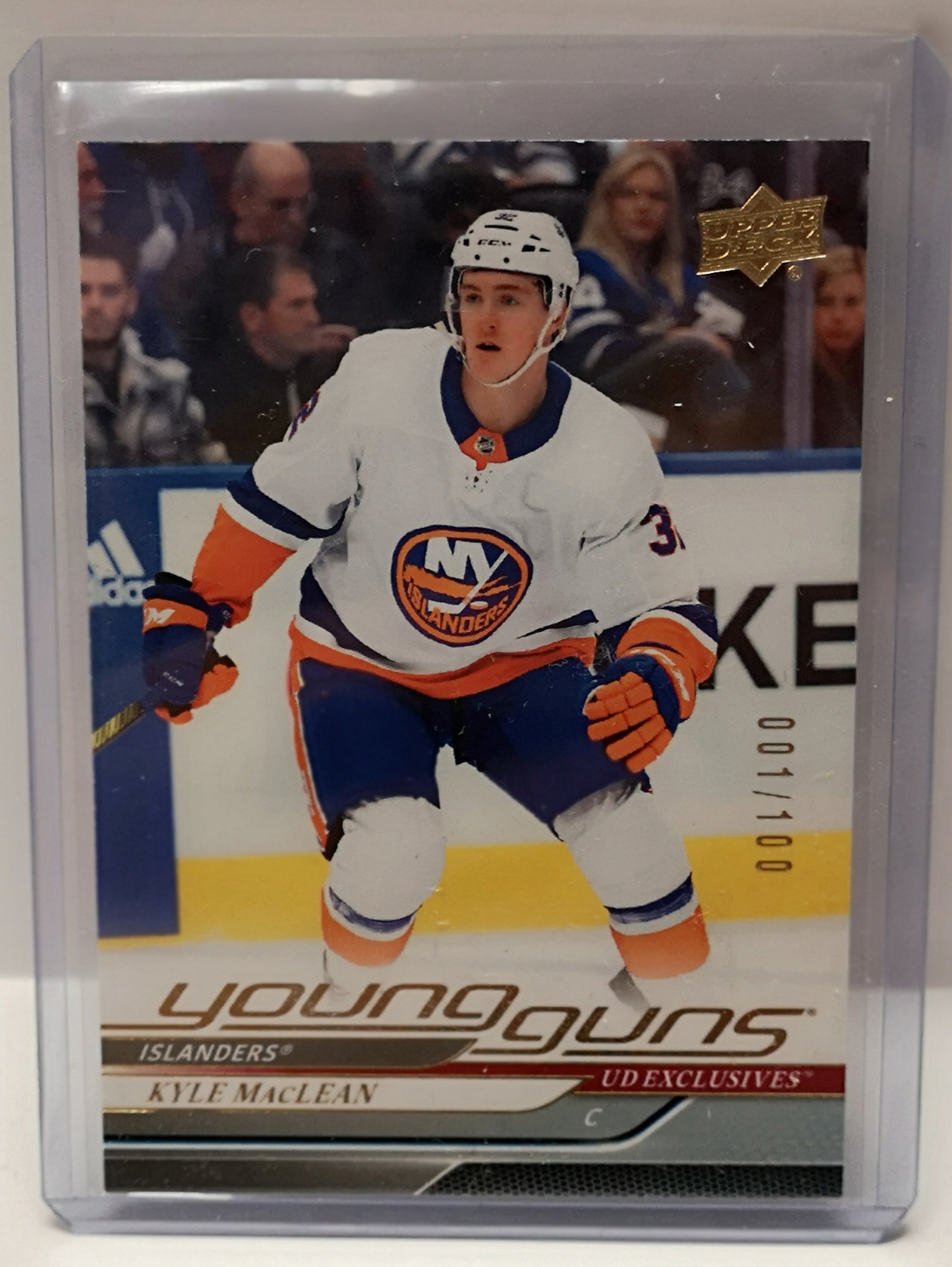 Kyle MacLean #204 001/100 Upper Deck Exclusive 2024-25 Series 1 Hockey