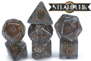 Inclusion Dice Steampunk